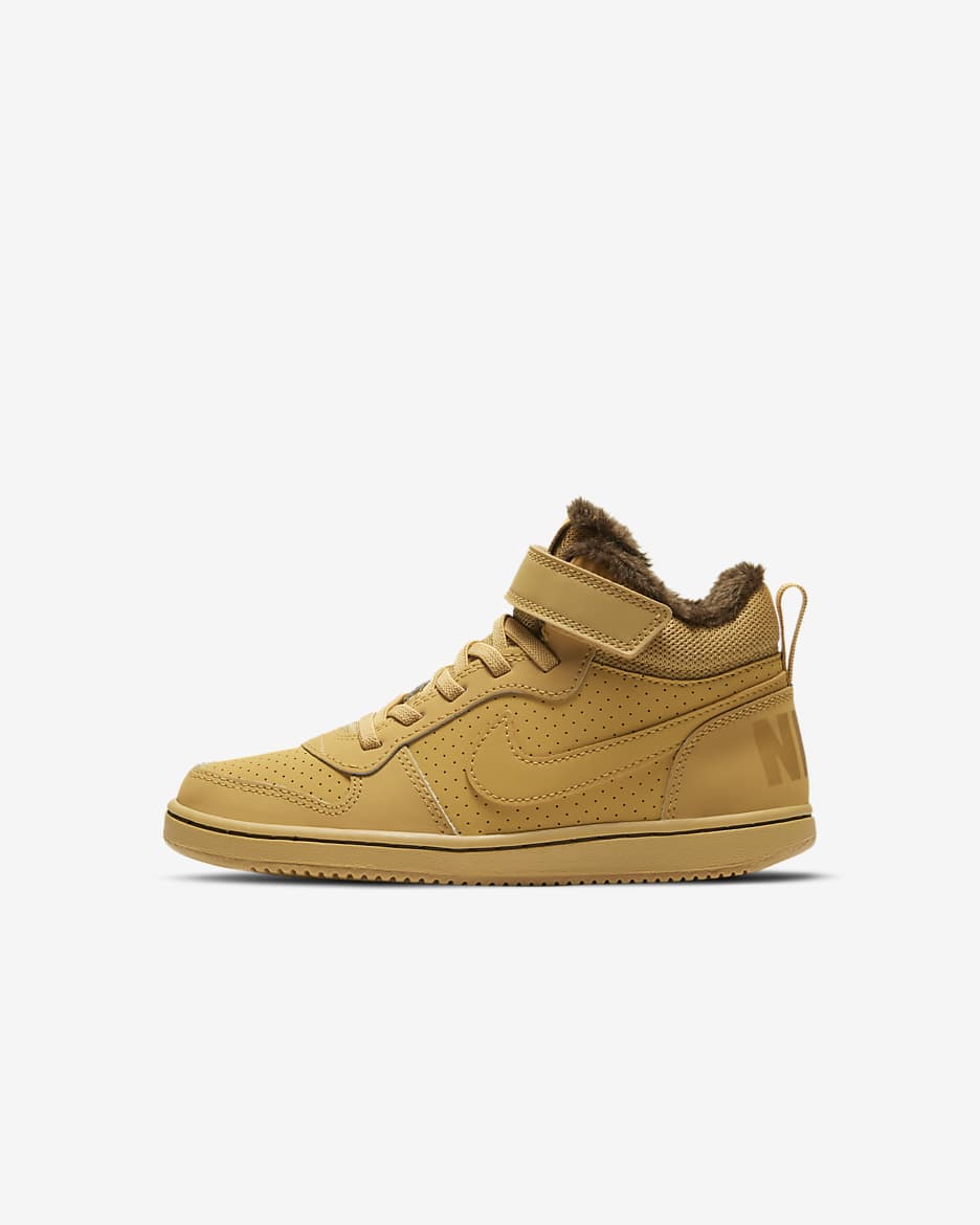 Nike Court Borough Mid Winter Little Kids Shoes